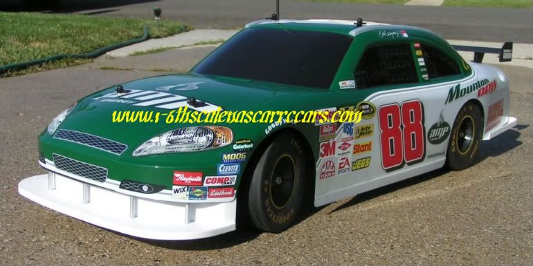 nascar rc body shells